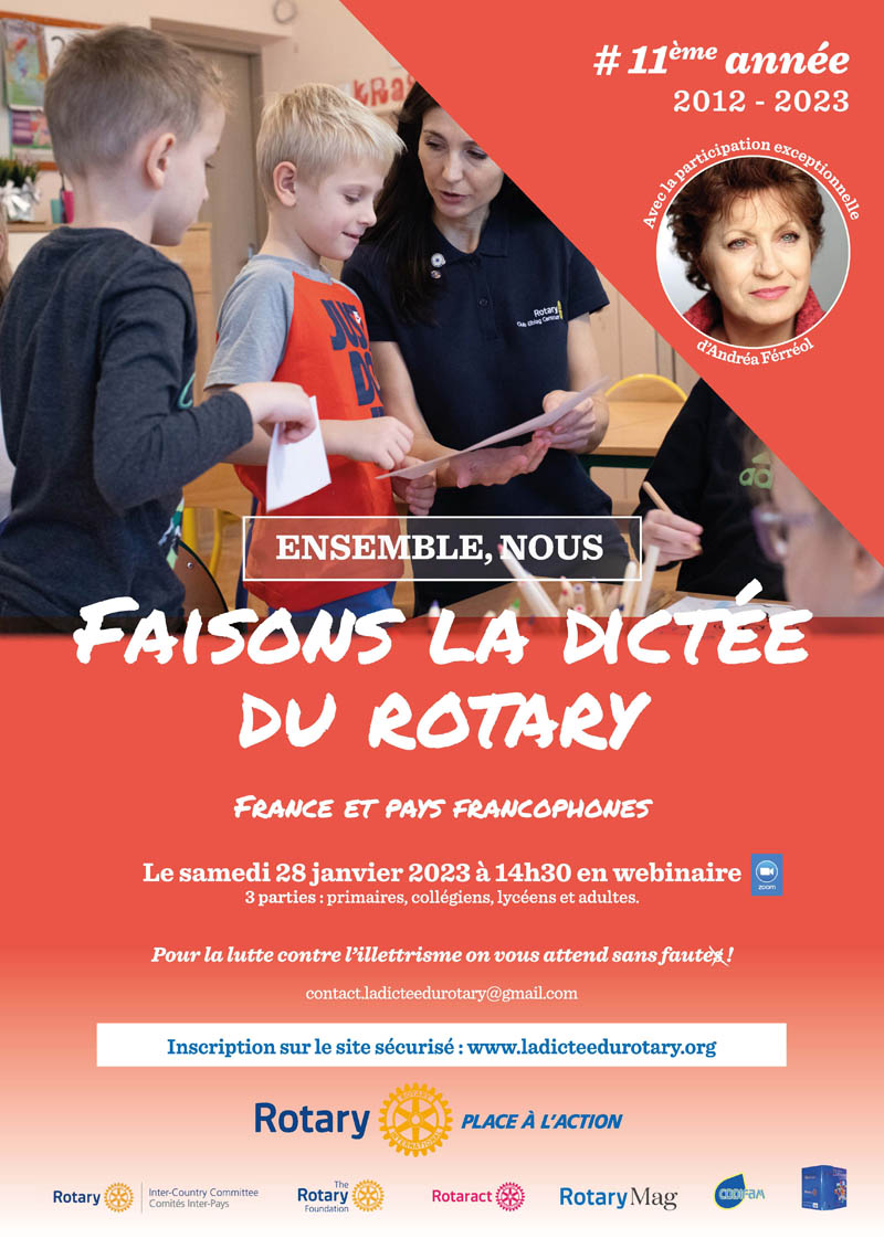 Affiche Dictée